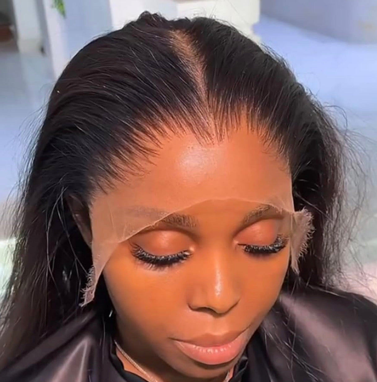 28 Inch HD Lace Wig 13x6 Human Hair Straight