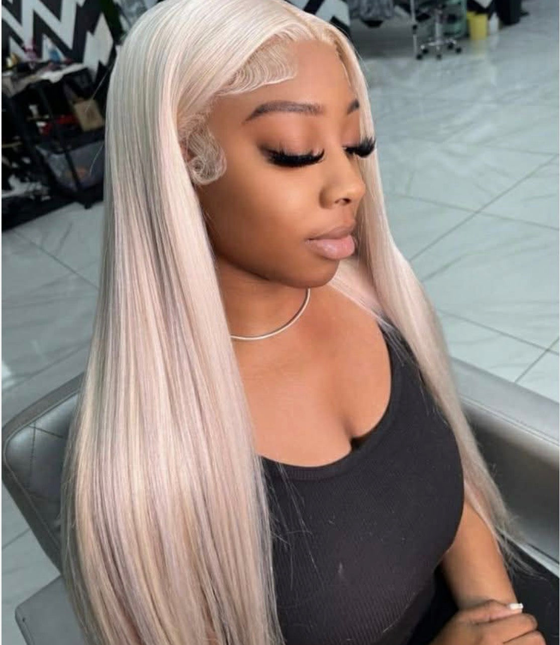 613 Blonde Straight 13x4 Lace Front Wig 28-32 Inch