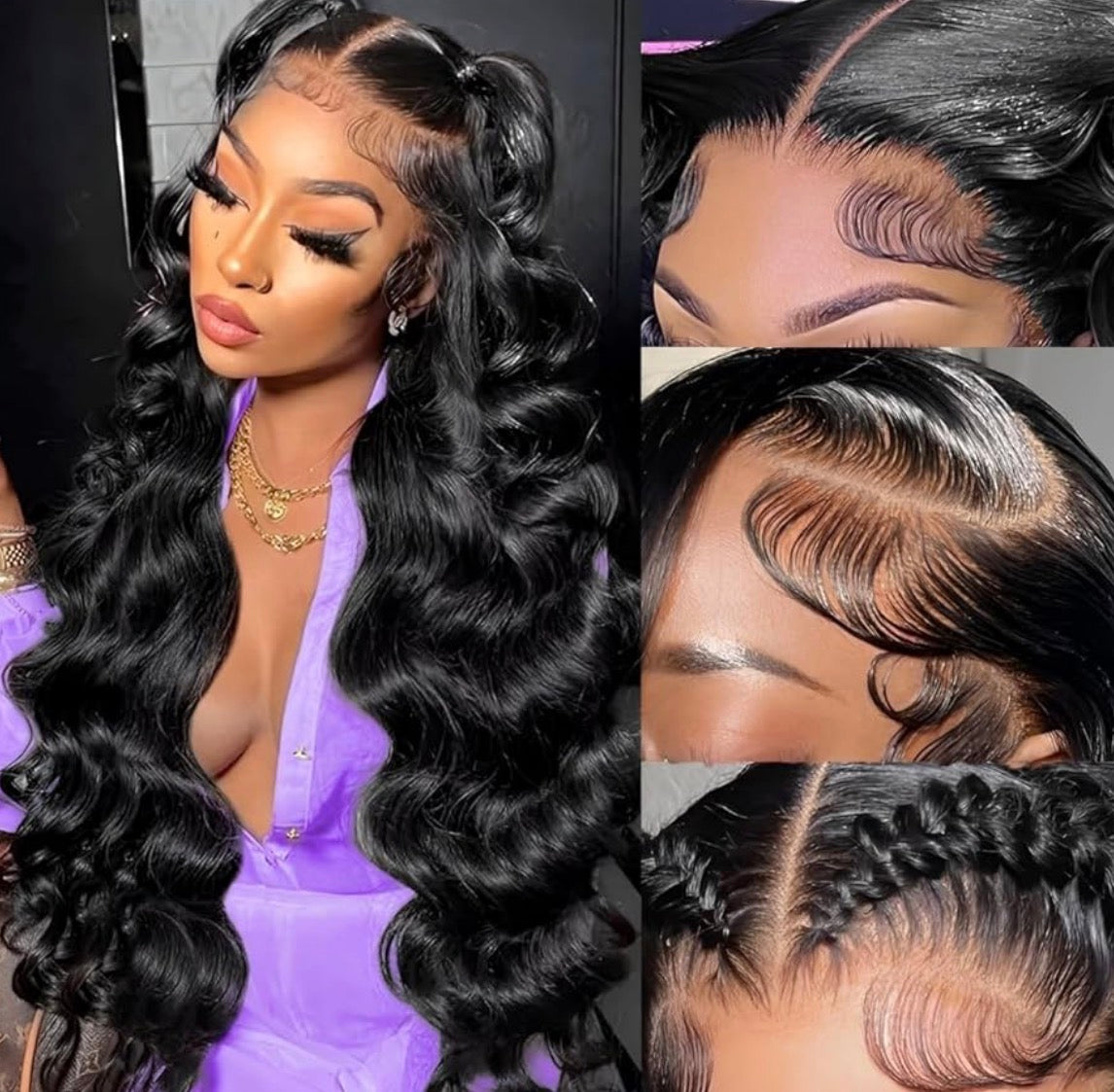 Body wave 13x4 Lace Wig 28 Inch